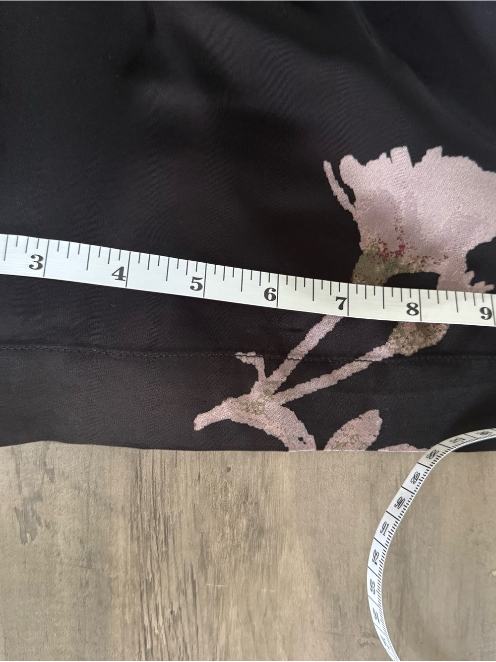 Wilfred Black Wide-Leg Pants with Blush Floral Print - Picture 13 of 13
